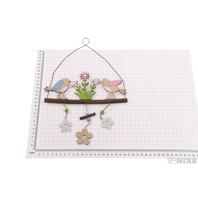 ZÁVĚS PTÁČEK 20x9cm V+