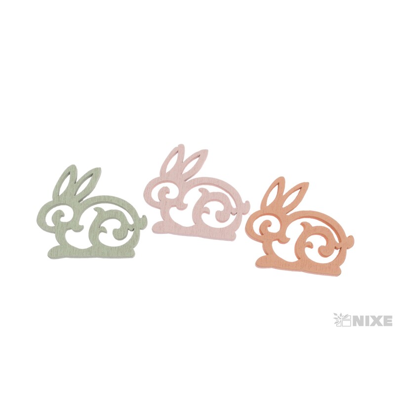 MIX VELIKONOCE 3cm 12ks*MIX BAREV