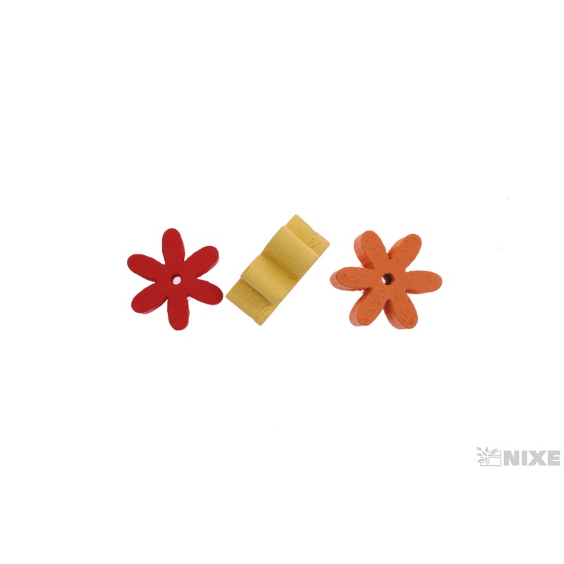 MIX KVÍTEK 2cm 12ks*MIX BAREV