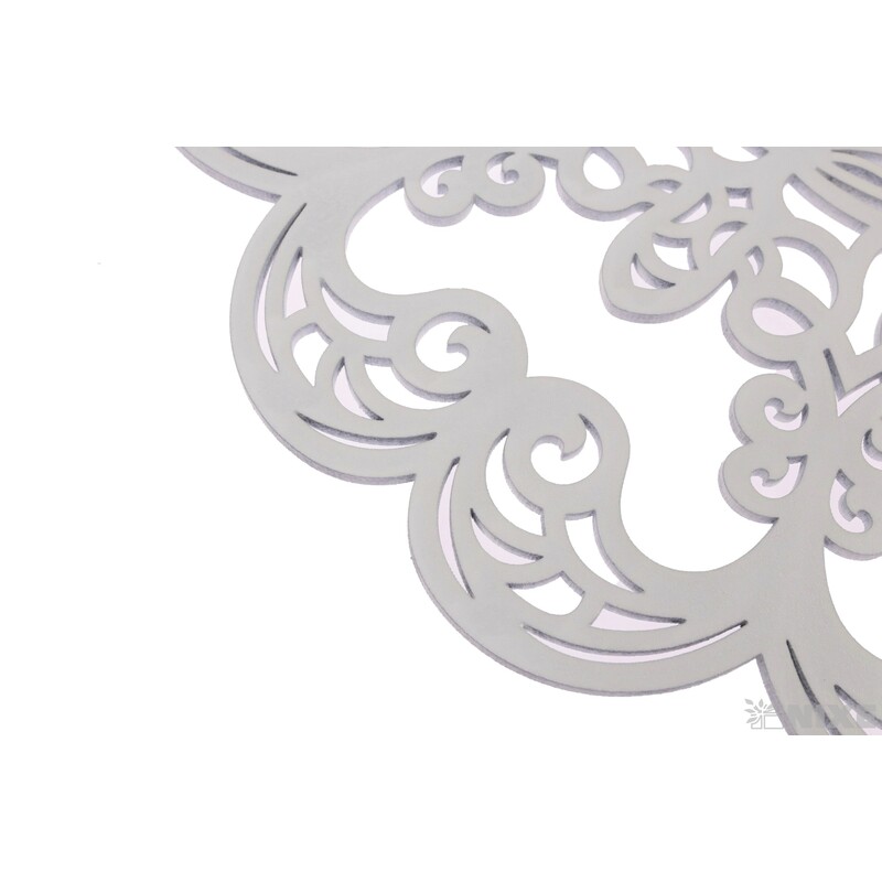 ZÁVĚS KRUH 30cm*BÍLÁ