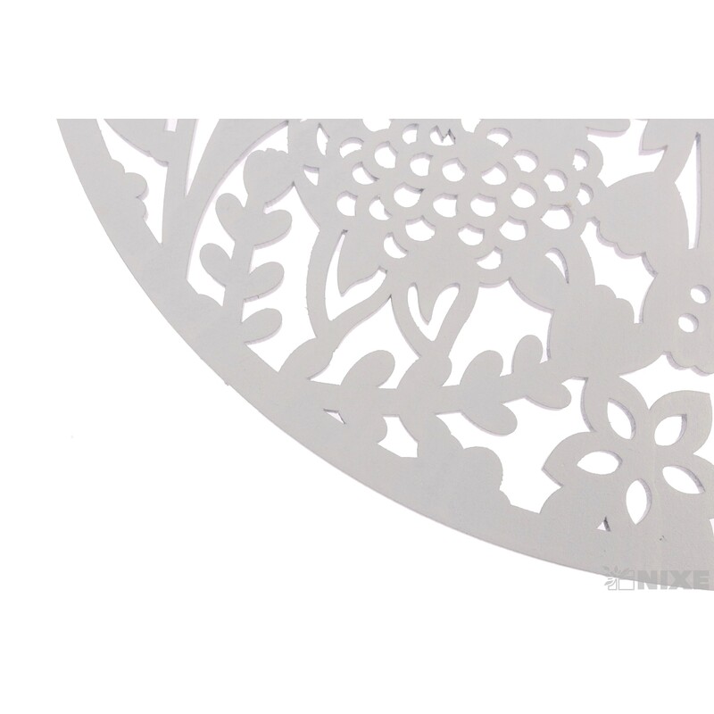 ZÁVĚS KRUH 30cm*BÍLÁ