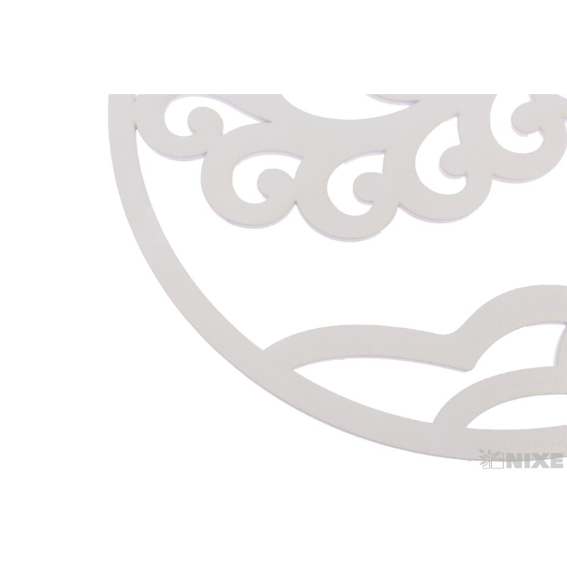 ZÁVĚS KRUH STROM 20cm*BÍLÁ