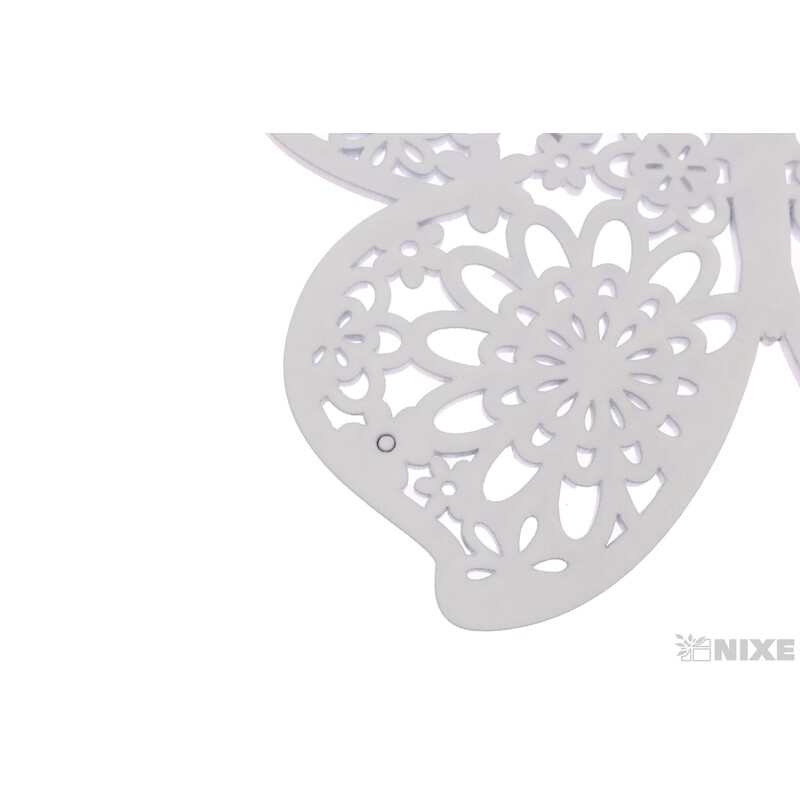 ZÁVĚS MOTÝL 20x18cm*BÍLÁ