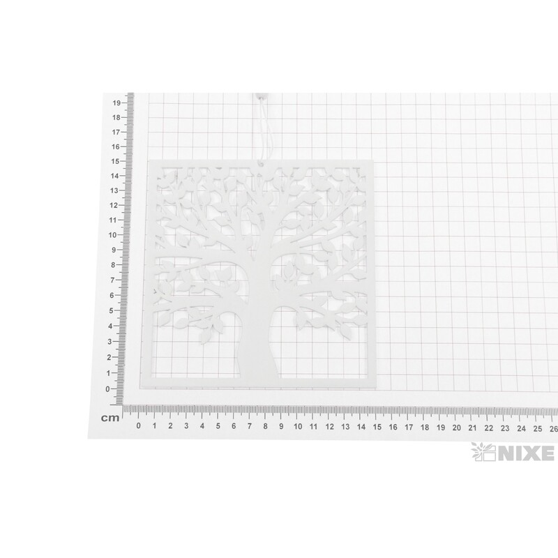 ZÁVĚS STROM 15x15cm*BÍLÁ