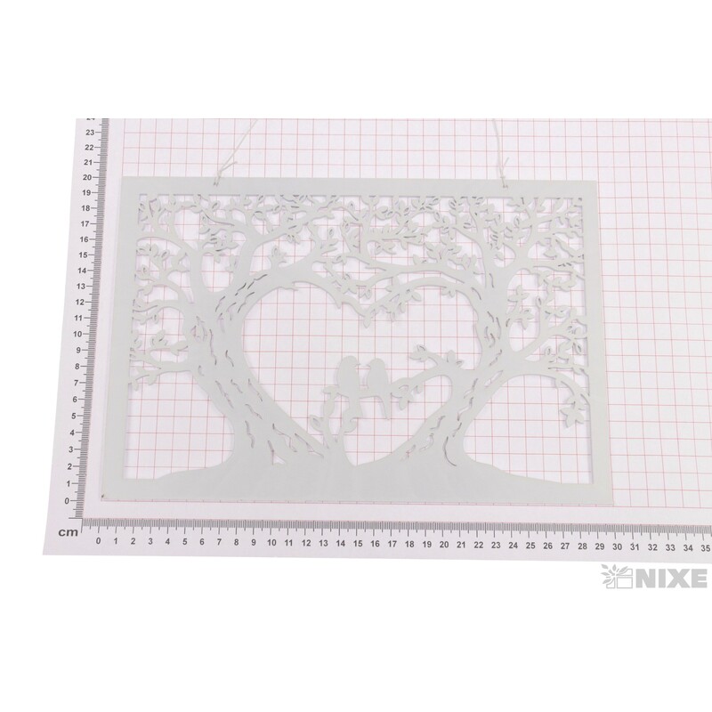 ZÁVĚS STROM 30x20cm*BÍLÁ