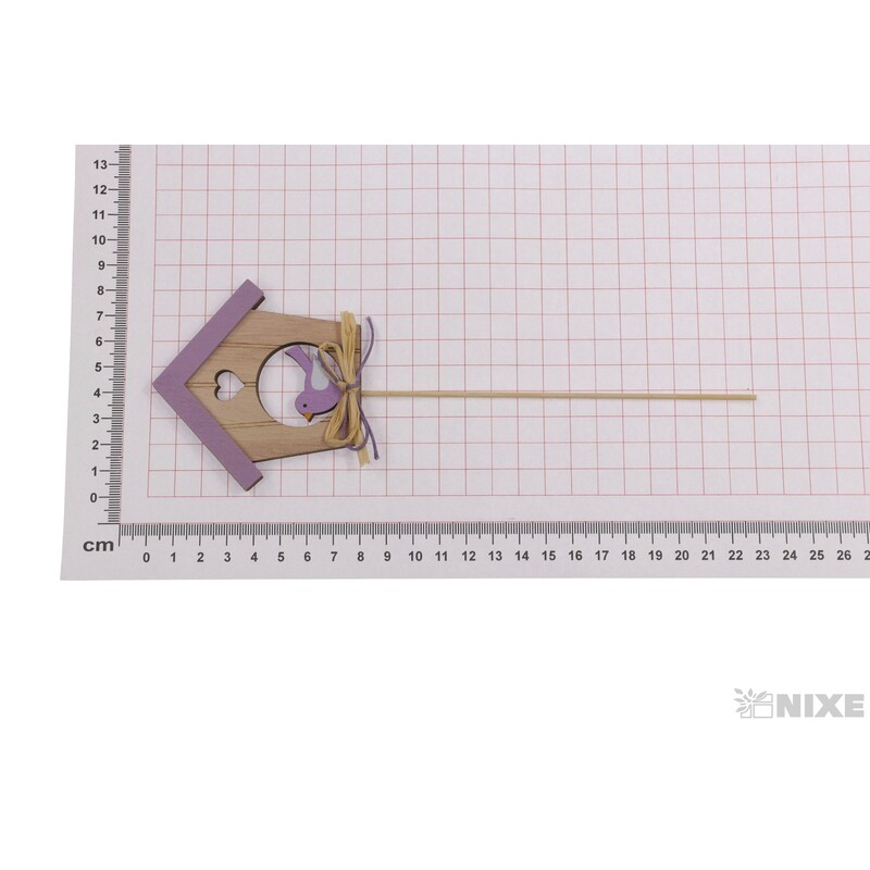 ZÁPICH BUDKA 6x8x22cm 6ks*MIX BAREV