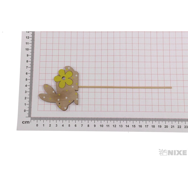 ZÁPICH ZAJÍC 7x6x21cm 6ks*MIX BAREV