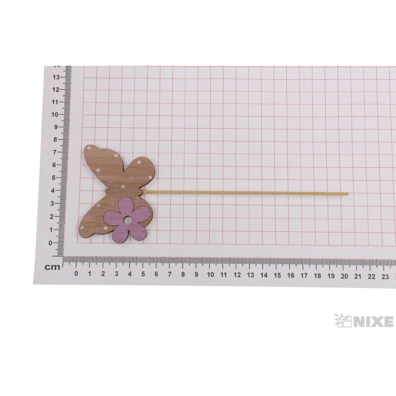 ZÁPICH MOTÝL 7x5x19cm 6ks*MIX BAREV