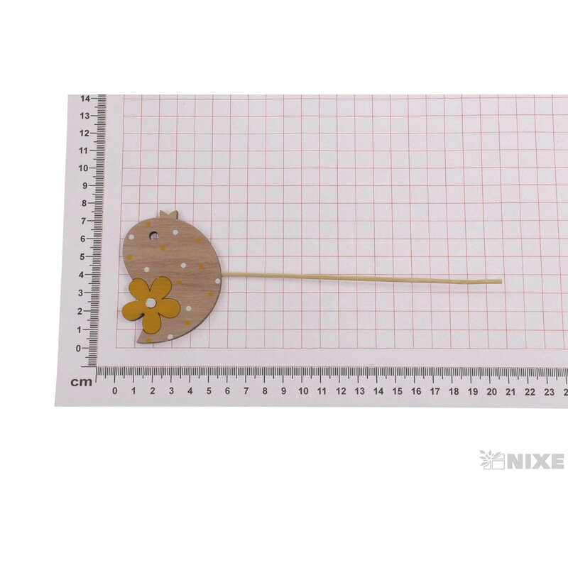 ZÁPICH PTÁČEK 7x5x20cm 6ks*MIX BAREV