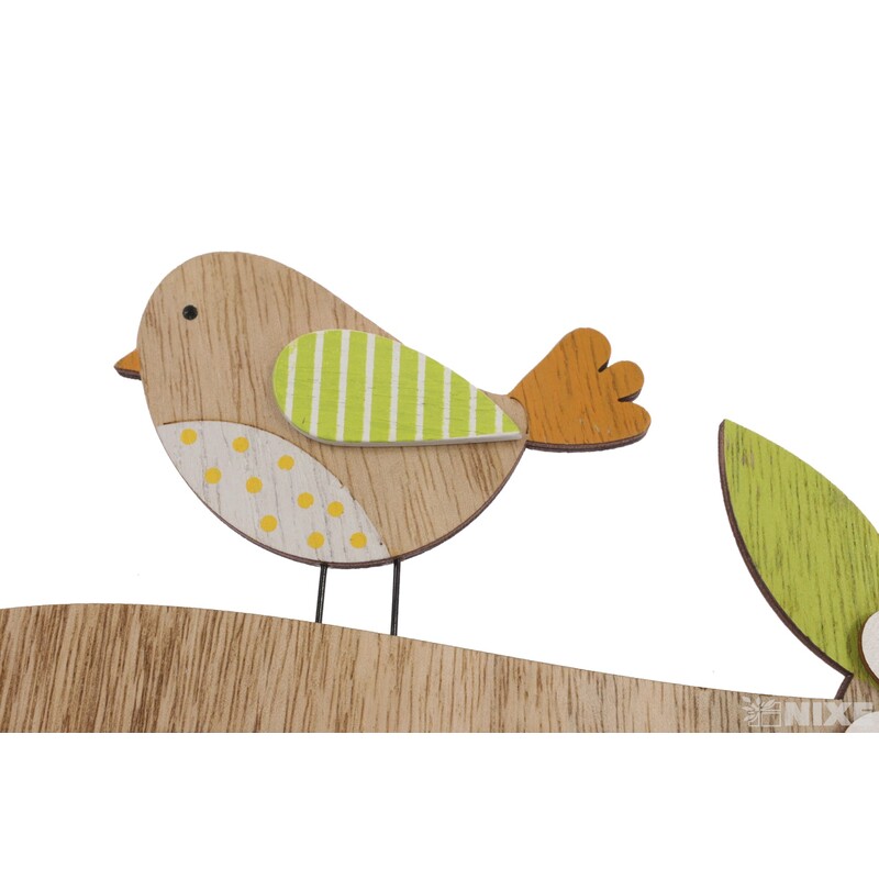 ZÁVĚS PTÁČEK 25x14cm*MIX BAREV