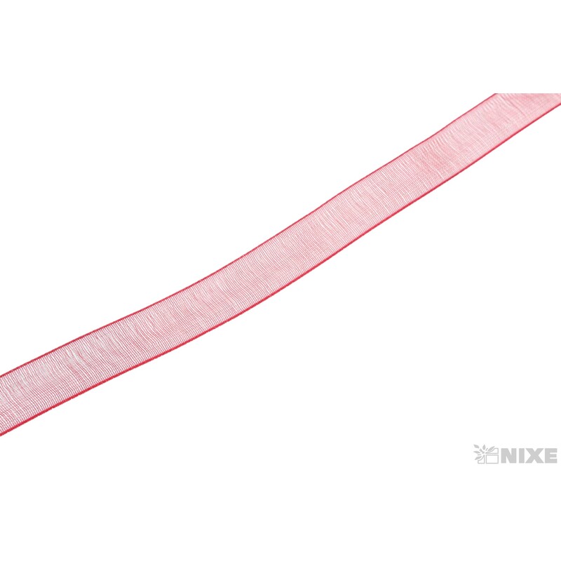 ORGANZA 10mmx100m*BORDOVÁ