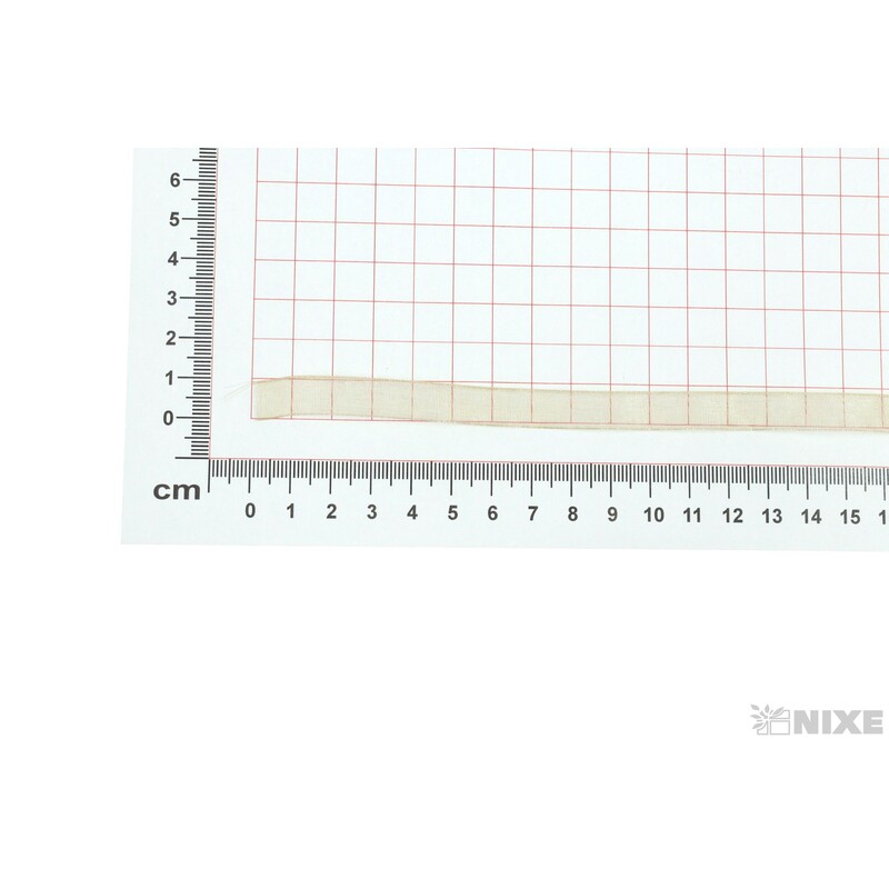 ORGANZA 10mmx100m*PŘÍRODNÍ