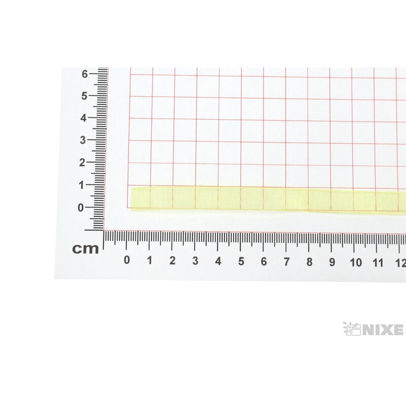 ORGANZA 10mmx100m*ŽLUTÁ