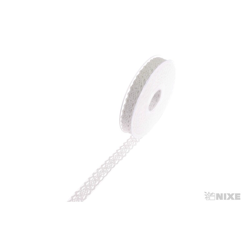 STUHA LACE 15mmx10m*BÍLÁ