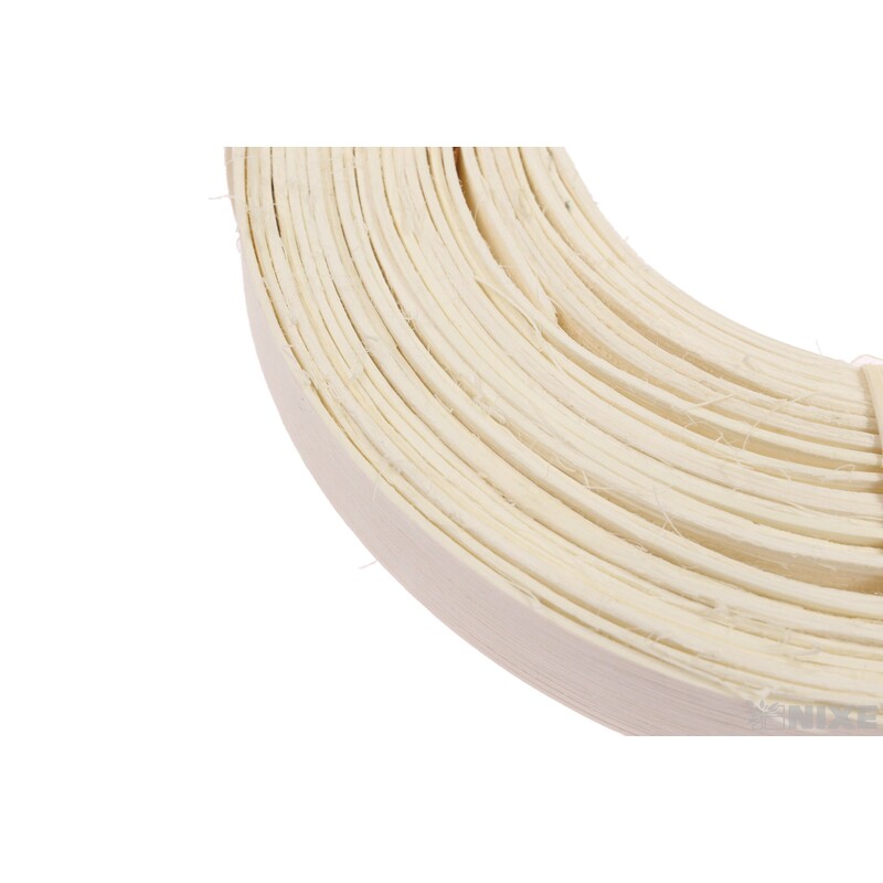 RATTAN PLOCHÝ 18mm*BÍLÁ