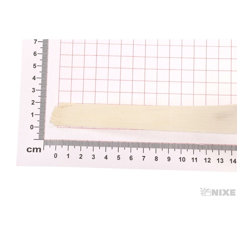 RATTAN PLOCHÝ 18mm*BÍLÁ