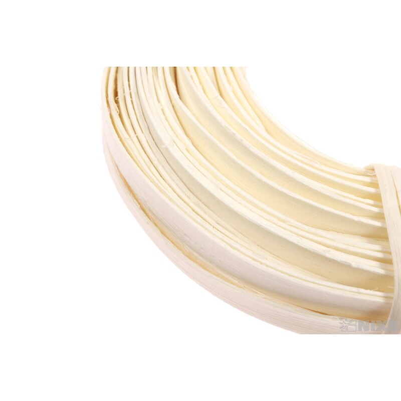 RATTAN PLOCHÝ 10mm*BÍLÁ