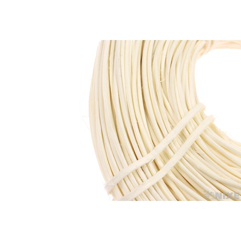 RATTAN MONDOL. 2mm*BÍLÁ