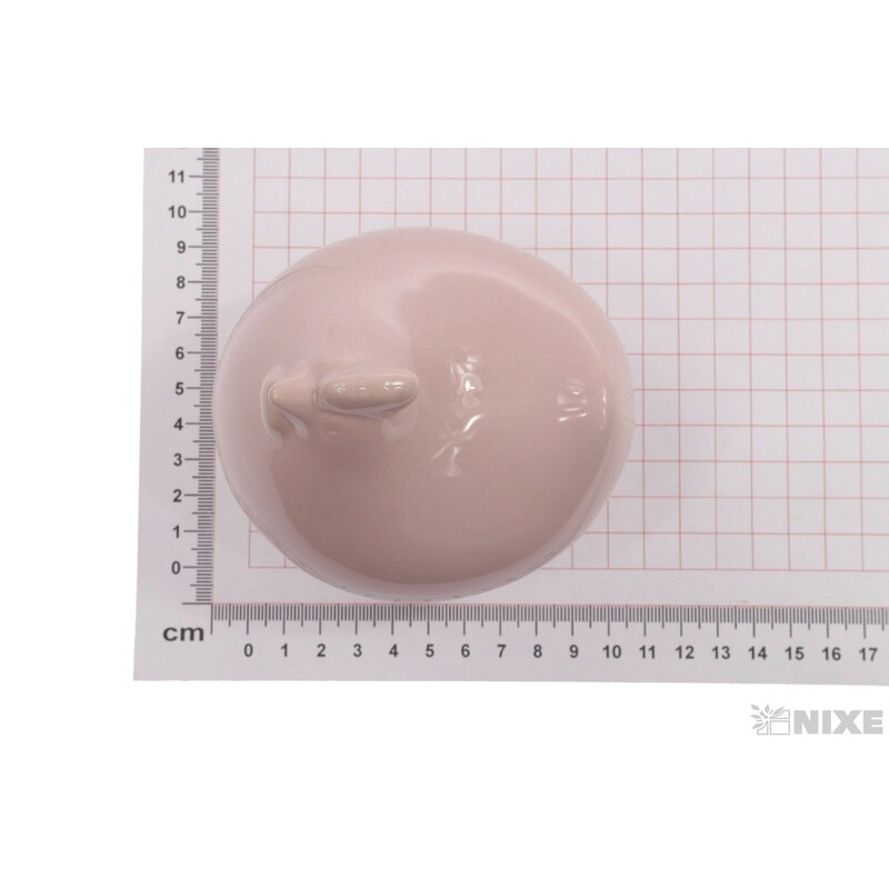 SLEPICE KERAMIKA 9x10x10cm*RŮŽOVÁ