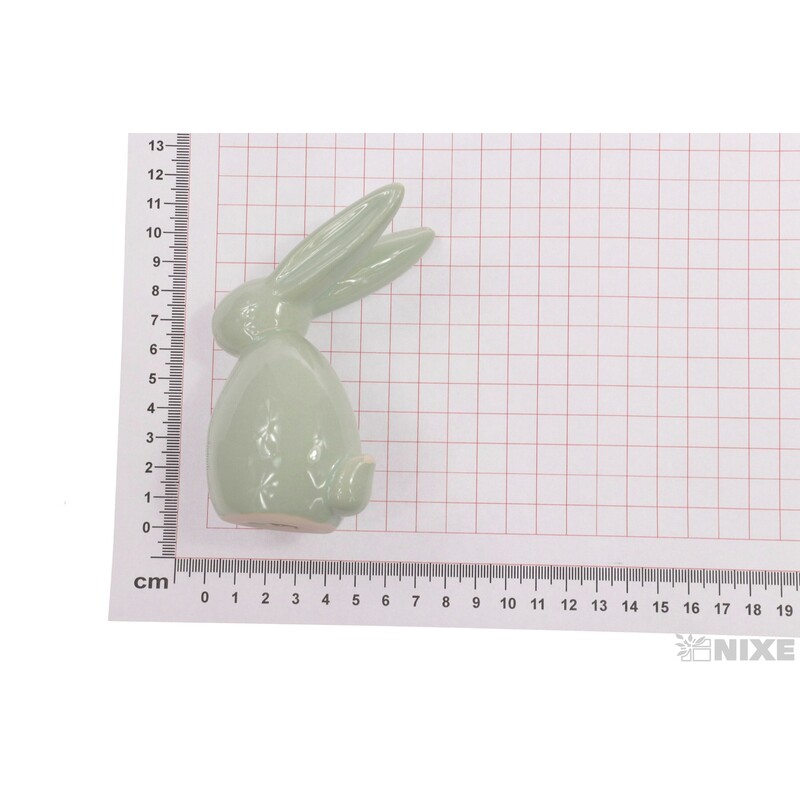 ZAJÍC KERAMIKA 4x11x5cm*MIX BAREV