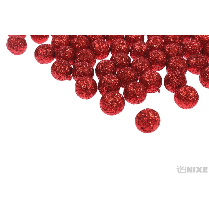 KULIČKY 1cm 210ks*ČERVENÁ