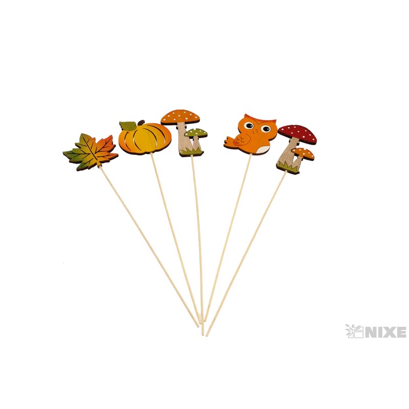 ZÁPICH PODZIM 6-8x30cm 5ks*MIX BAREV V+