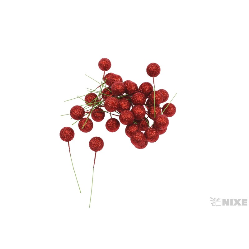 KULIČKY DRÁT 1x7cm 36ks*ČERVENÁ