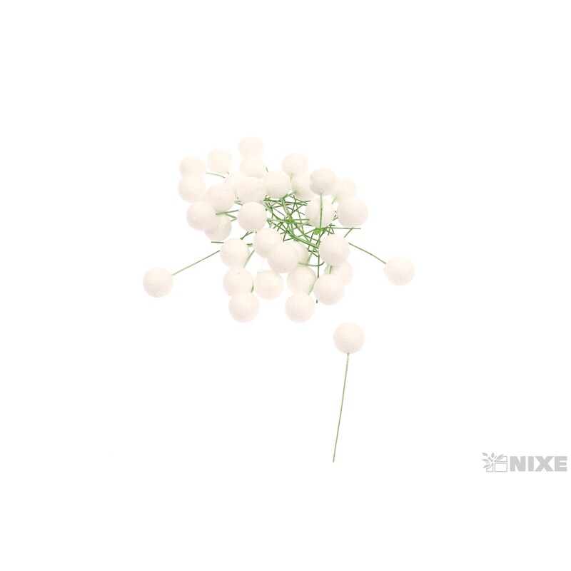 KULIČKY DRÁT 1x7cm 36ks*BÍLÁ