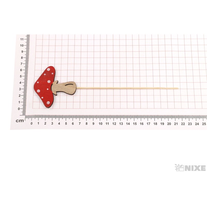 ZÁPICH MUCHOMŮRKA 6,5x21cm 6ks*MIX BAREV