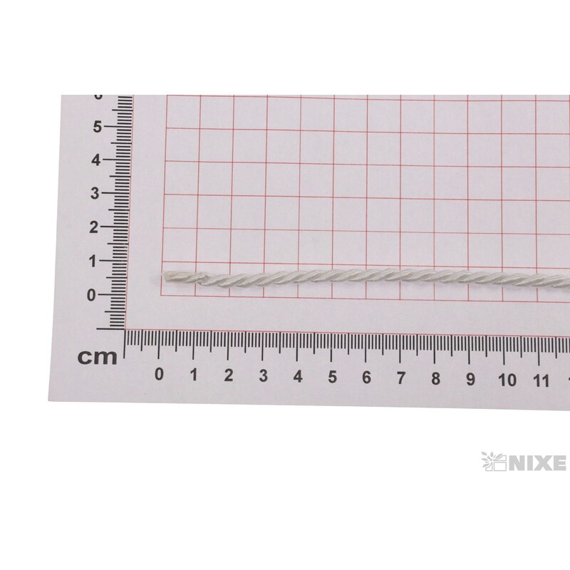 PROVÁZEK 4mmx25m*BÍLÁ 101
