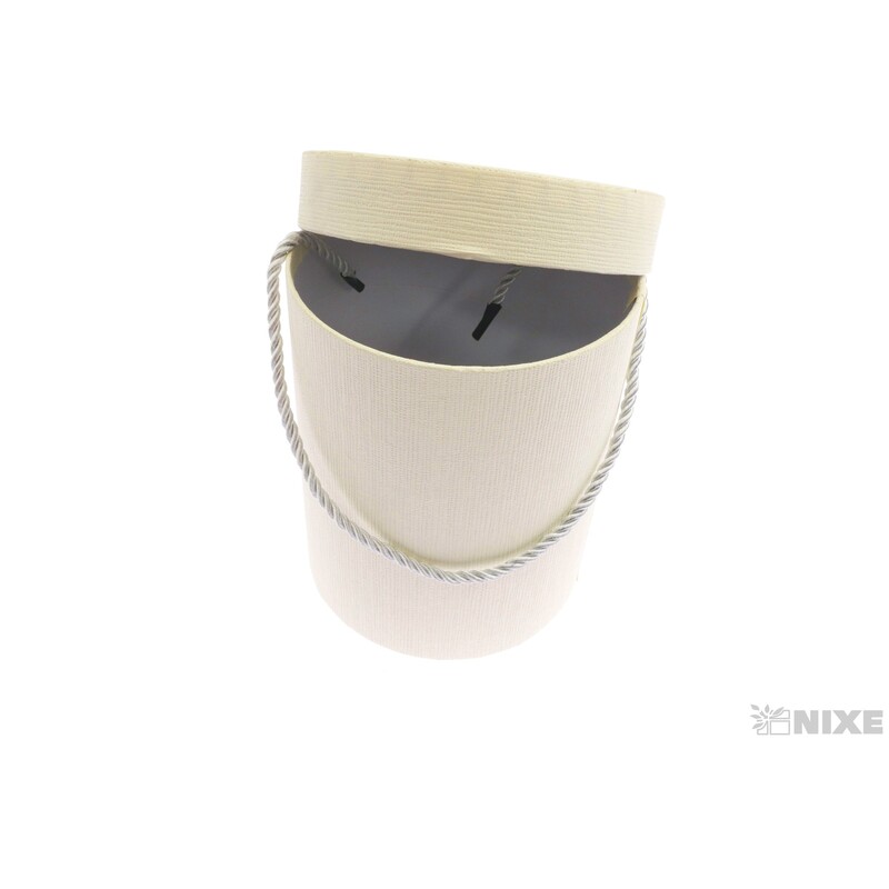 KVĚTINOVÝ BOX 14x18cm*KRÉMOVÁ