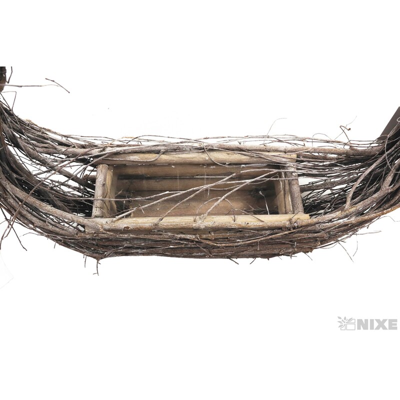 OBAL PROUTĚNÝ 17x6x26cm*PŘÍRODNÍ