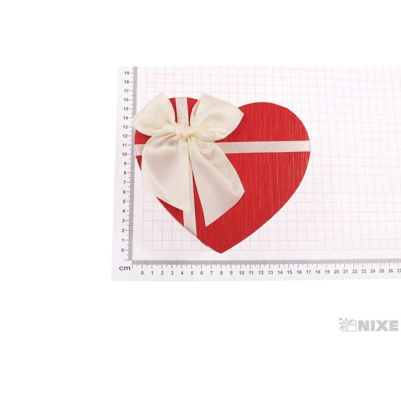 KRABICE SRDCE 21x20x9cm 18x17x7 15x14x6*MIX BAREV