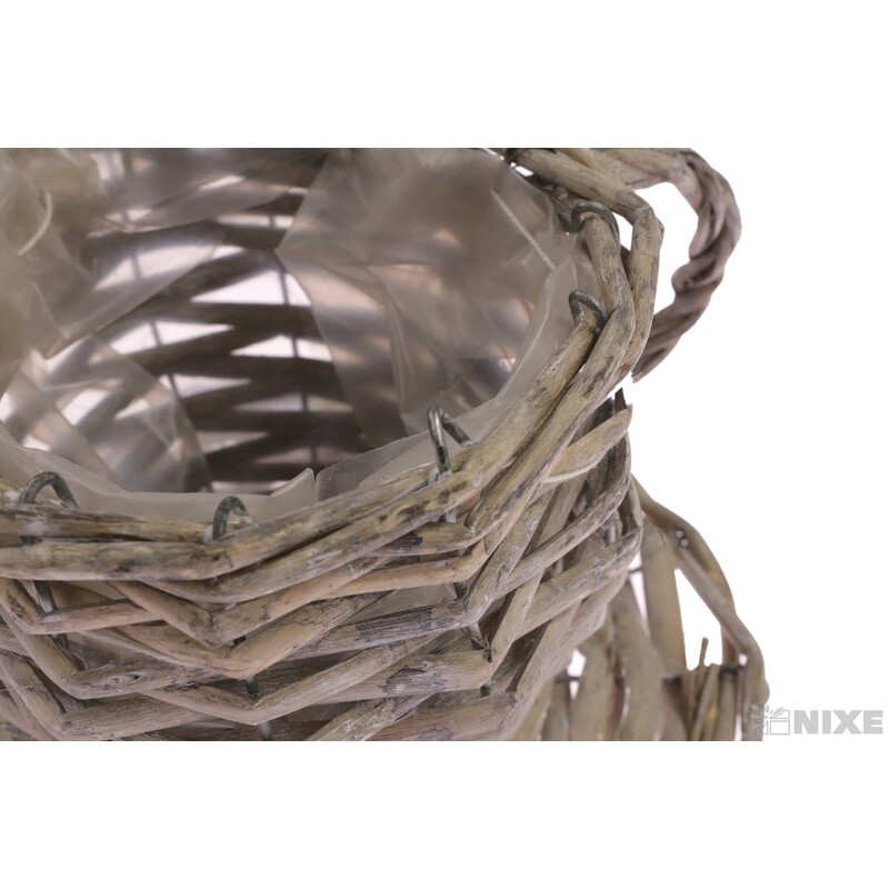 OBAL PROUTĚNÝ ŠÁLKA 10x10x18cm*PŘÍRODNÍ