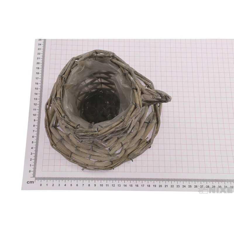 OBAL PROUTĚNÝ ŠÁLKA 10x10x18cm*PŘÍRODNÍ