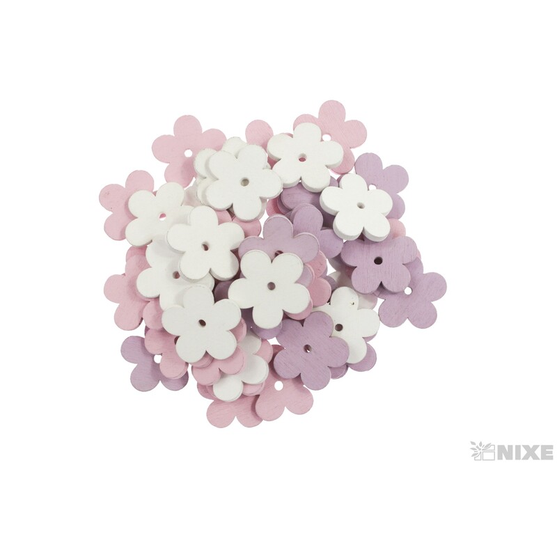 KYTKA D 2,5cm 50ks*MIX BAREV