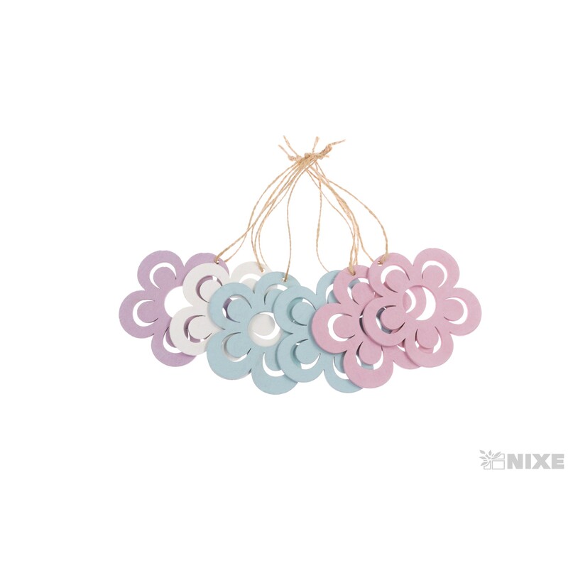 ZÁVĚS D KYTKA 7cm*MIX BAREV