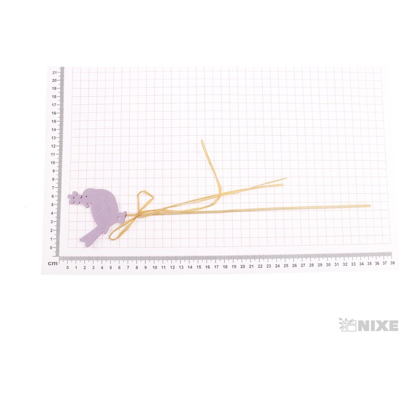 ZÁPICH D PTÁČEK 7x35cm 12ks*MIX BAREV