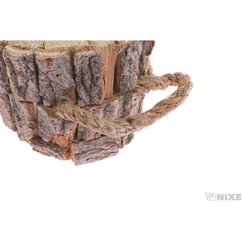 OBAL KŮRA OVÁL 19x09x10cm*BÍLÁ