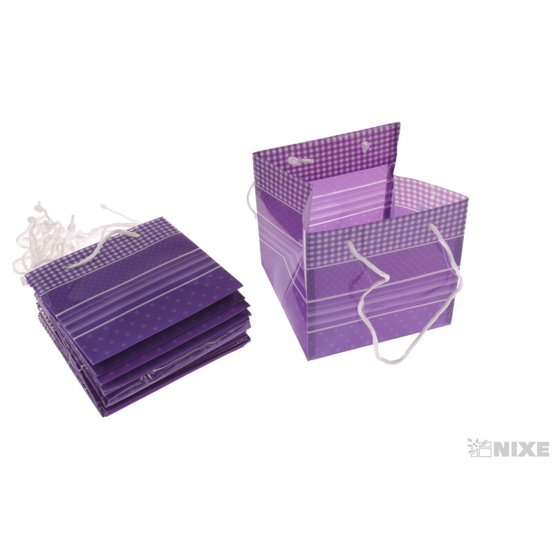 TAŠKA H 10x10x10cm*MIX BAREV