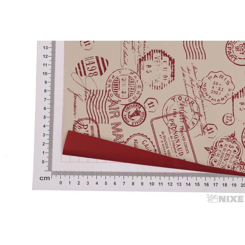 ROLE PLAST STEMPLE 50cmx9yd*BORDOVÁ