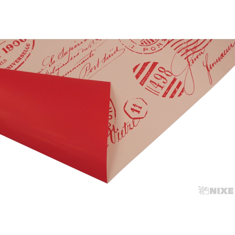 ROLE PLAST STEMPLE 50cmx9yd*ČERVENÁ