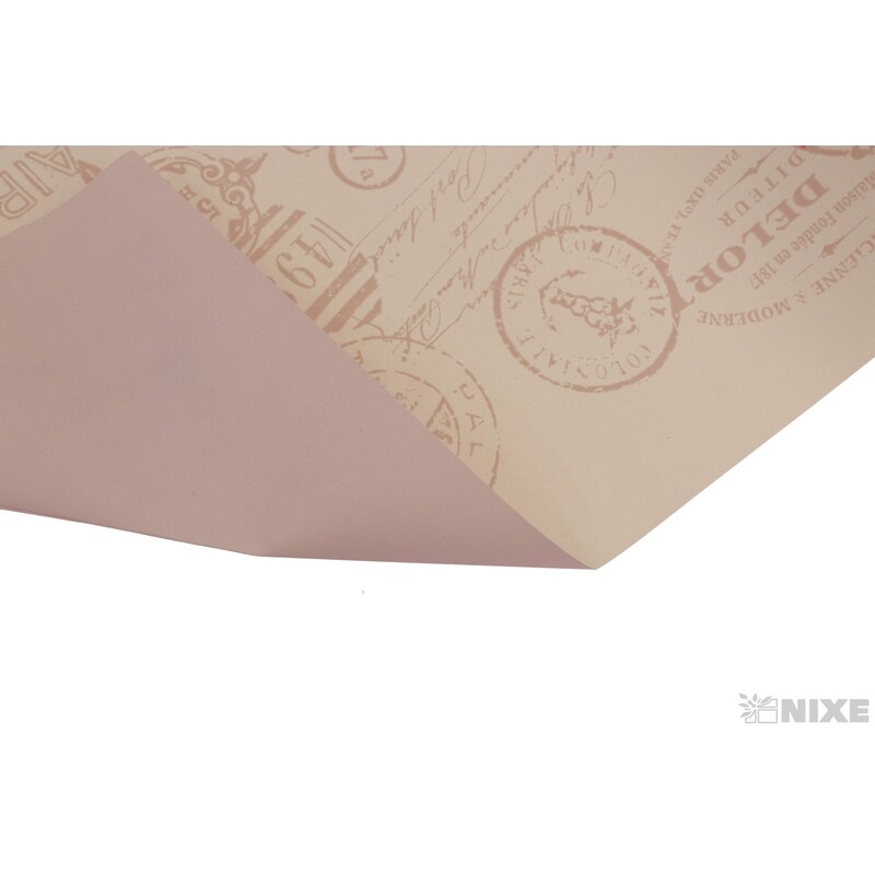 ROLE PLAST STEMPLE 50cmx9yd*RŮŽOVÁ