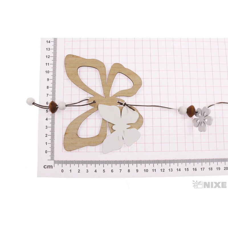 ZÁVĚS MIX KVĚT MOTÝL 12cm*