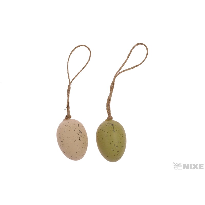 VAJÍČKA 12ks 4cm*MIX BAREV