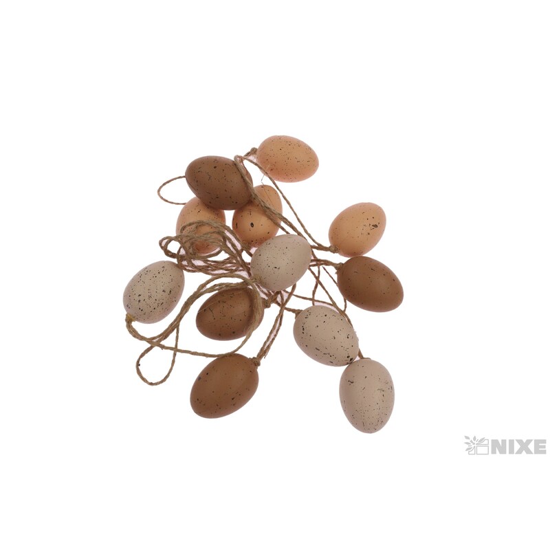 VAJÍČKA 12ks 4cm*MIX BAREV