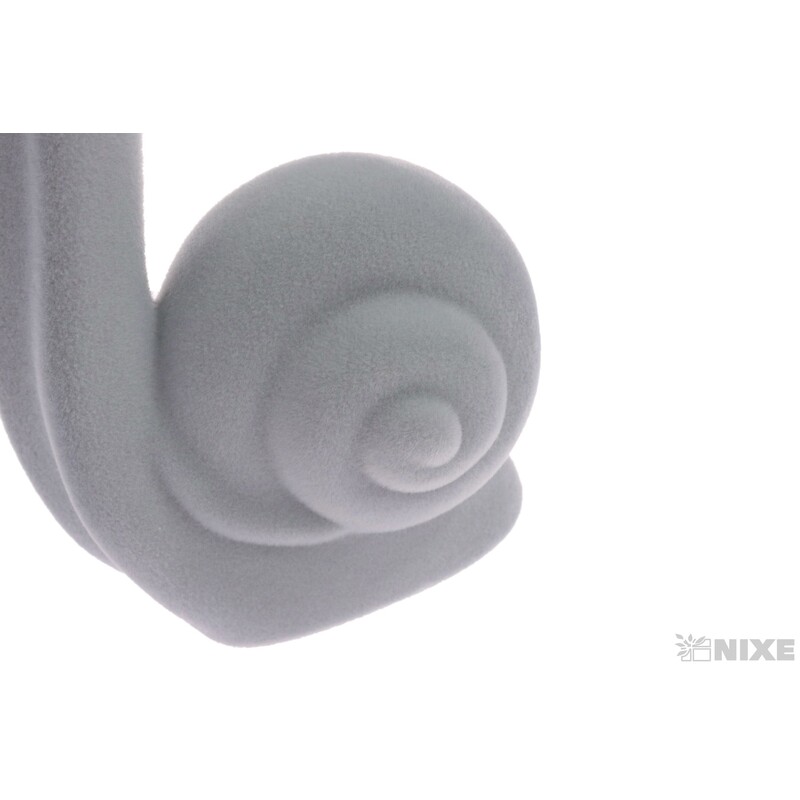 ŠNEK 11x23cm*ŠEDÁ