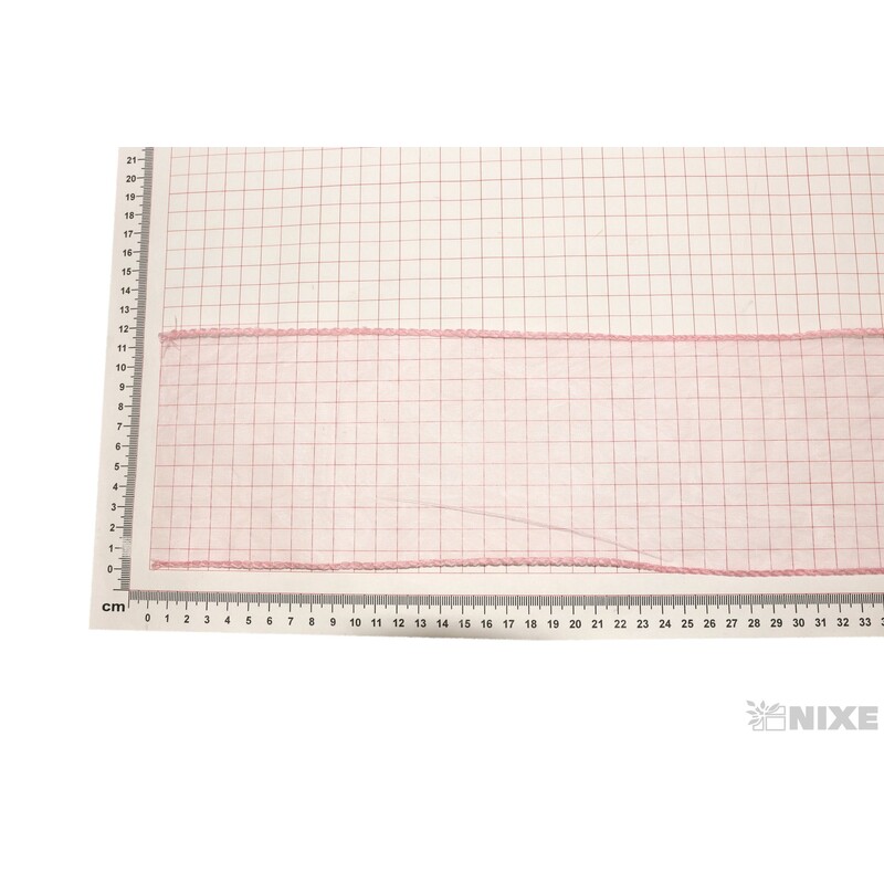 ORGANZA 12cmx8m*RŮŽOVÁ