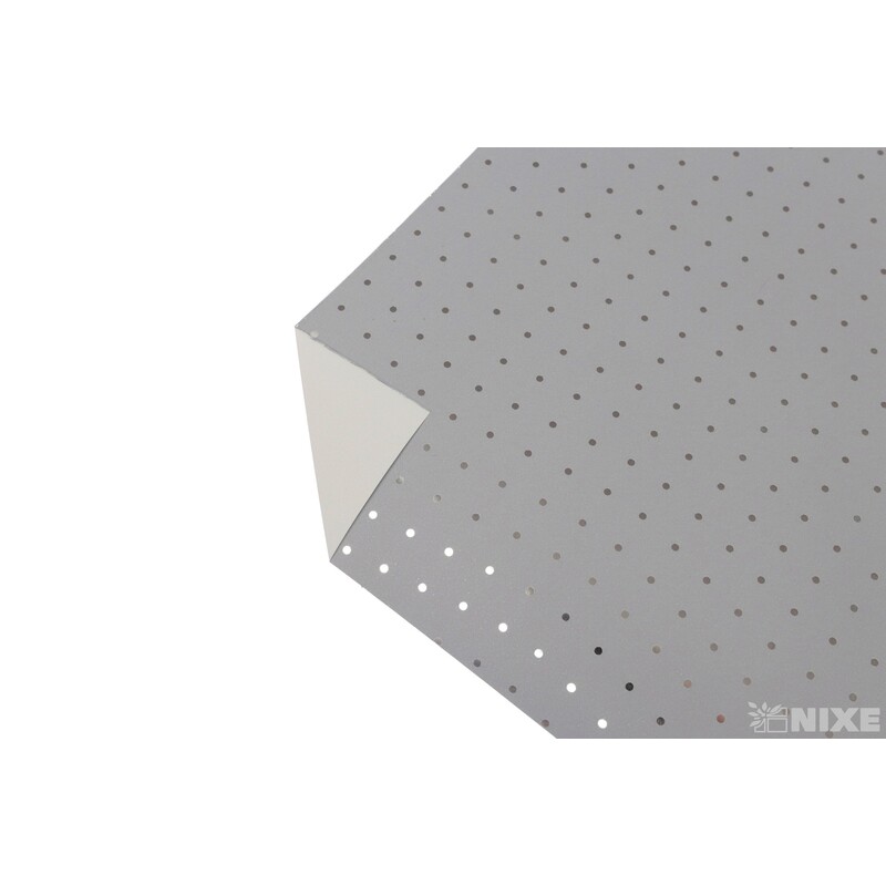 ROLE PLAST MINIPUNTÍK 50cmx5yd*STŘÍBRNÁ