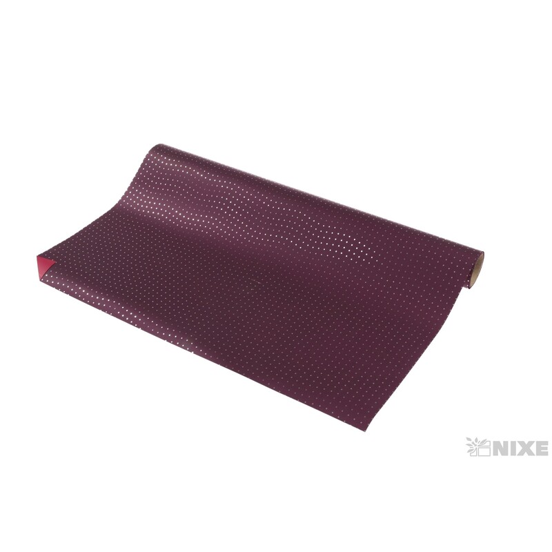 ROLE PLAST MINIPUNTÍK 50cmx5yd*VÍNOVÁ